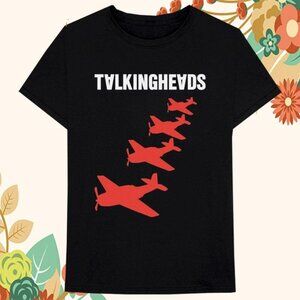 Talking Heads 4 Planes Graphic Band T-Shirt Vintage Rock Tee 90